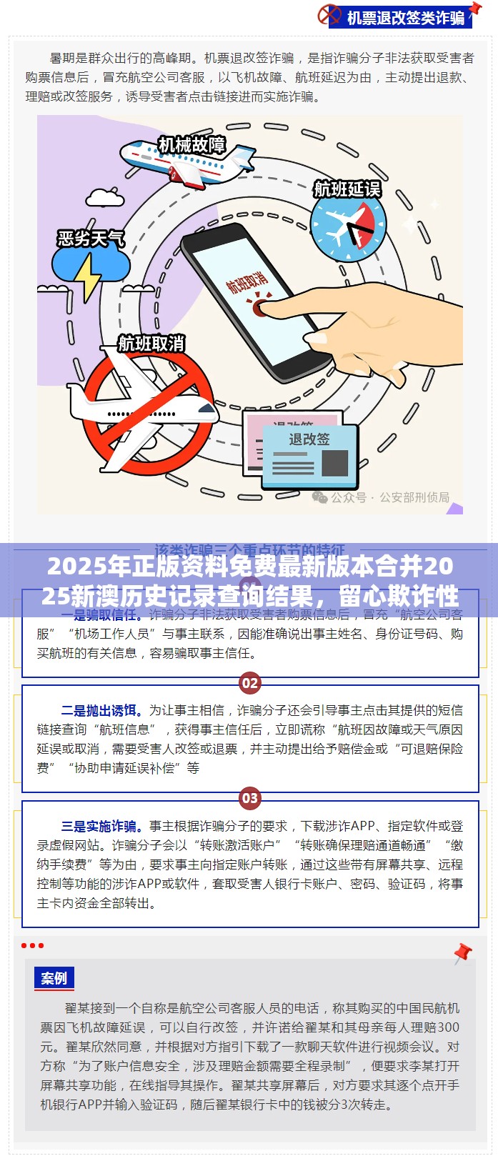 2025年正版资料免费最新版本合并2025新澳历史记录查询结果，留心欺诈性营销-贴切释义、专家解读解释与落实
