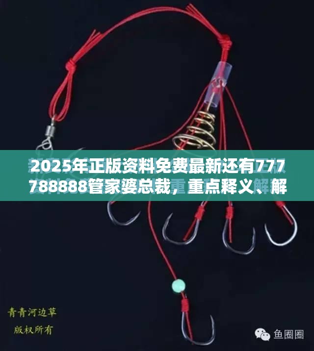 2025年正版资料免费最新还有777788888管家婆总裁，重点释义、解释与落实,警惕不实的钓鱼钩