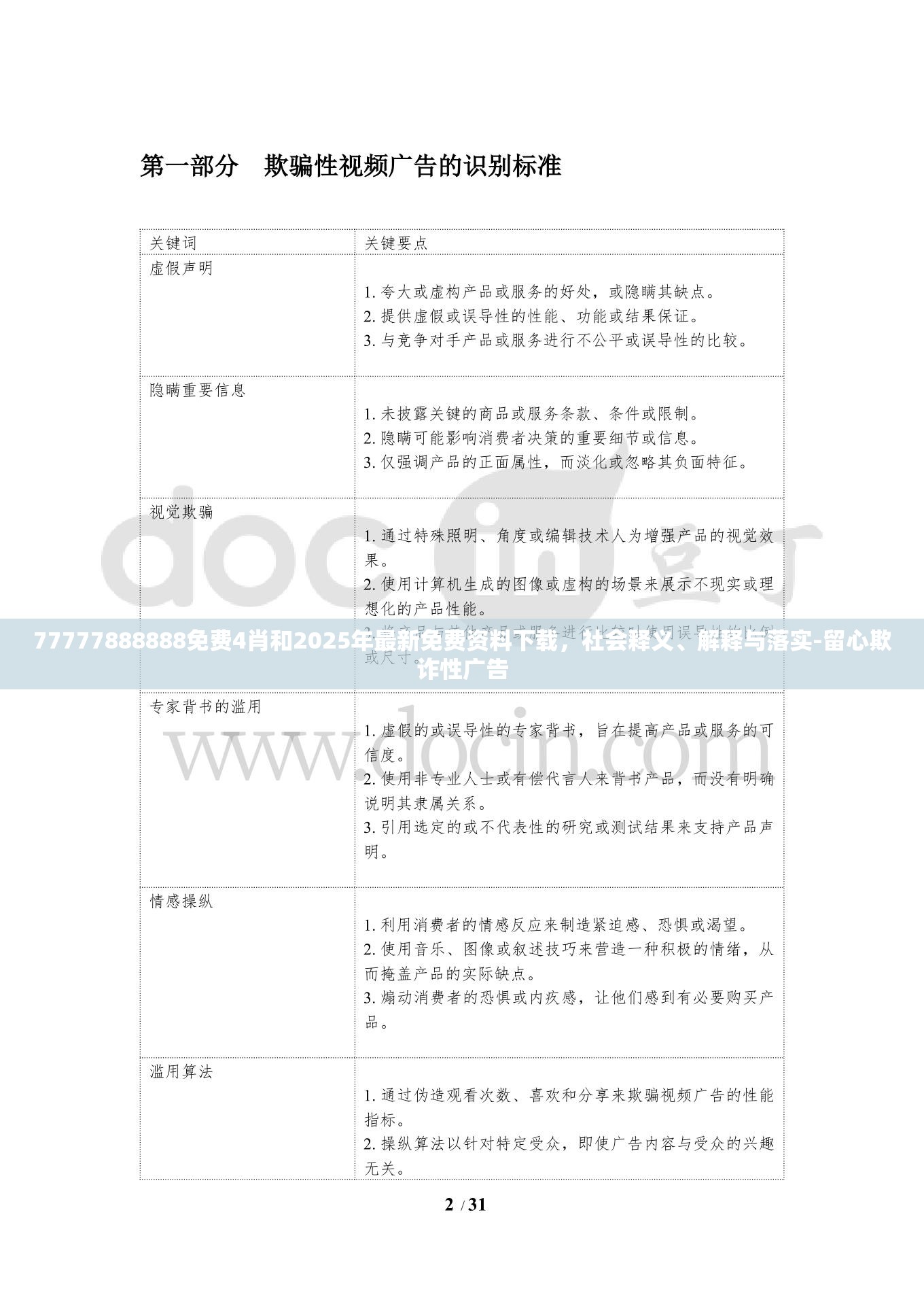 77777888888免费4肖和2025年最新免费资料下载，社会释义、解释与落实-留心欺诈性广告