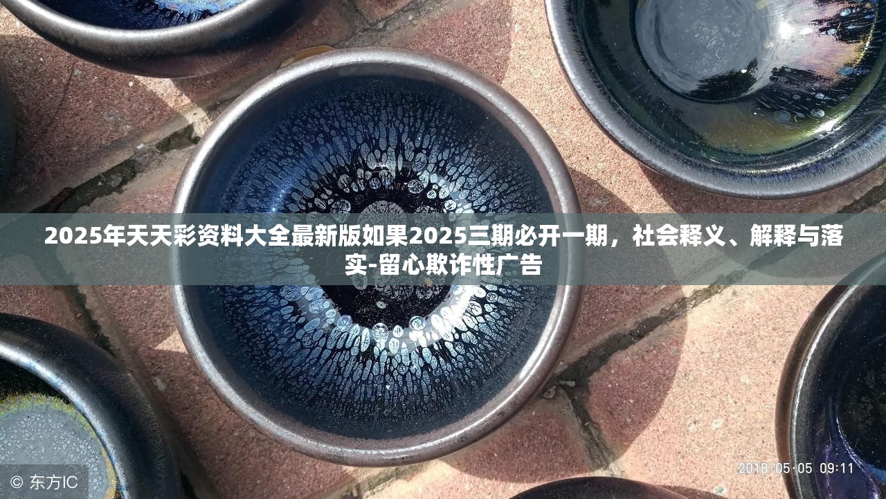 2025年天天彩资料大全最新版如果2025三期必开一期，社会释义、解释与落实-留心欺诈性广告